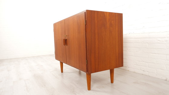 Image 1 of Vintage Dressoir | Teak | Audiomeubel | Wandkast | 100 Cm