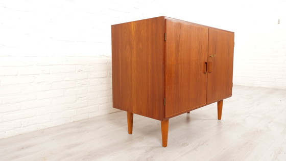 Image 1 of Vintage Dressoir | Teak | Audiomeubel | Wandkast | 100 Cm