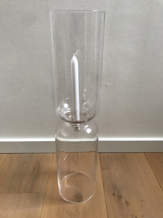 Image 1 of 2 X Iittala - Lantern Kandelaar 60 Cm + Apparatus + Glas