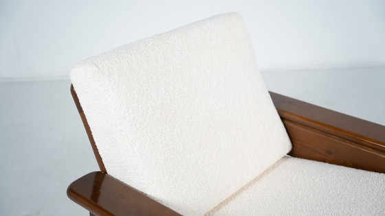 Image 1 of Mid Century Modern Paar Fauteuils, Italië, 1960S - Nieuwe Bekleding