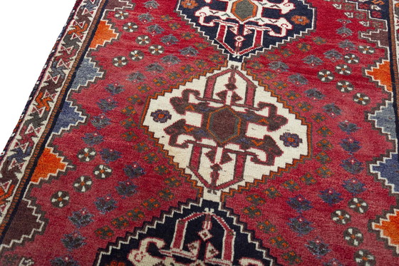Image 1 of Handgeknoopt Shiraz nomade tapijt - 171 X 115 cm