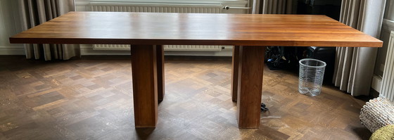 Image 1 of Massief houten tafel