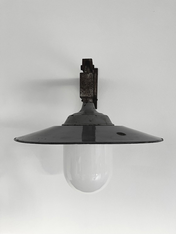 Image 1 of Set Fabriekslamp Van Designer H. W. K. (Harm W. Kuil)  