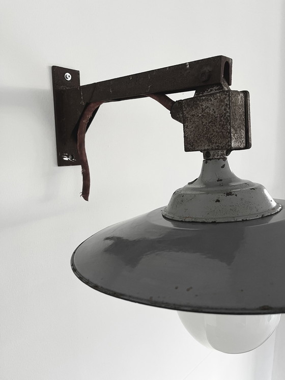 Image 1 of Set Fabriekslamp Van Designer H. W. K. (Harm W. Kuil)  