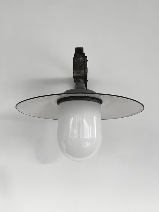 Image 1 of Set Fabriekslamp Van Designer H. W. K. (Harm W. Kuil)  