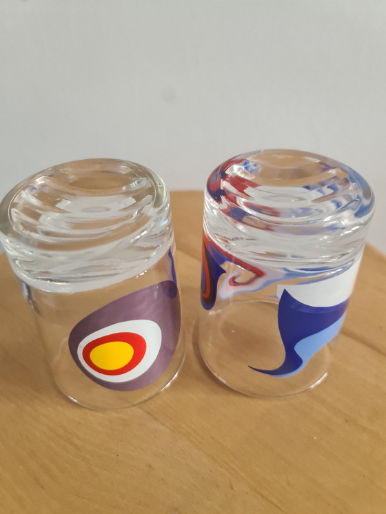 Image 1 of 2 Vintage Italiaanse Drinkglazen