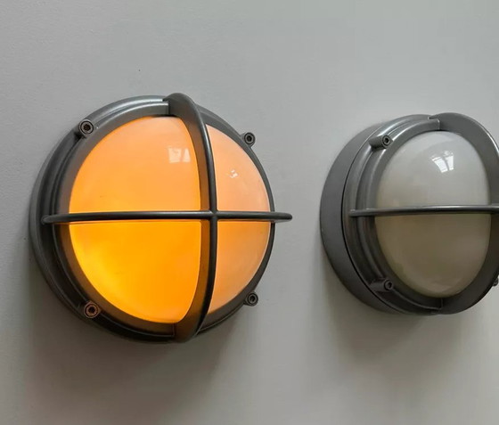 Image 1 of 2X Vintage wandlampen