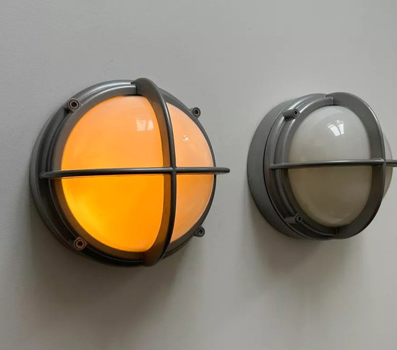 Image 1 of 2X Vintage wandlampen