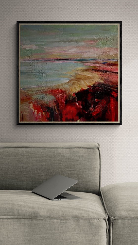 Image 1 of Abstract landschap