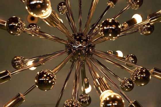 Image 1 of Space age XXL Sputnik hanglamp chroom