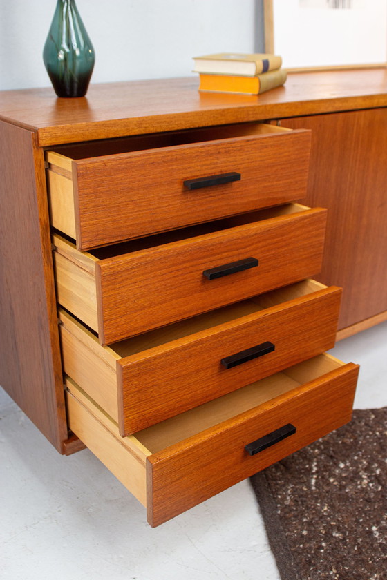 Image 1 of Vintage teakhouten Dressoirs