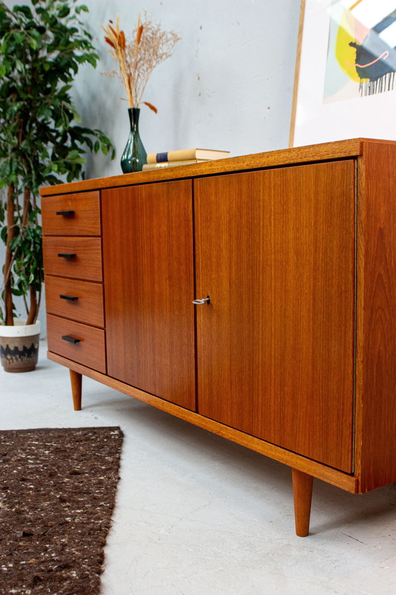 Image 1 of Vintage teakhouten Dressoirs