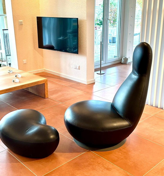 Image 1 of Blastation Fauteuils met voetenbank Puppa