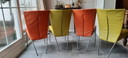 4x Montis Gerard van de Berg Spica eetkamerstoel