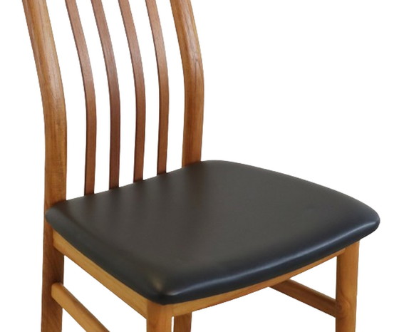 Image 1 of 6x Kai Kristiansen voor Schou Andersen stoelen 'Lille Arden' vintage