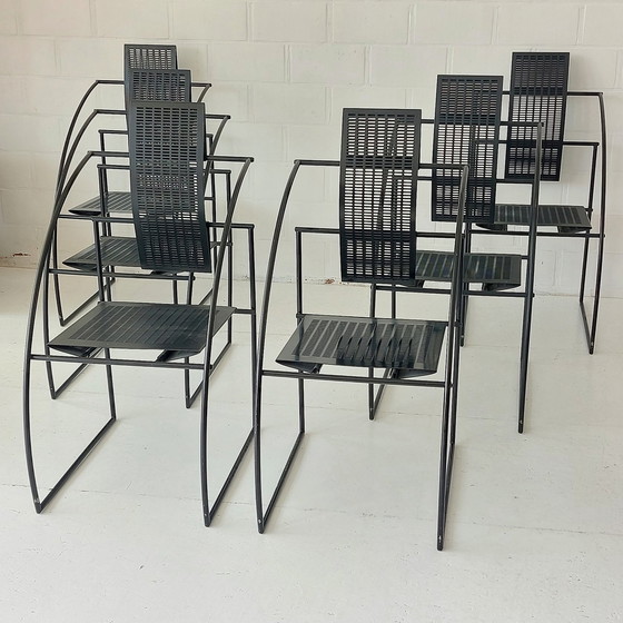 Image 1 of 6X Mario Botta La Quinta Alias 1980S Chair