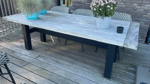 Teakhouten Tuintafel