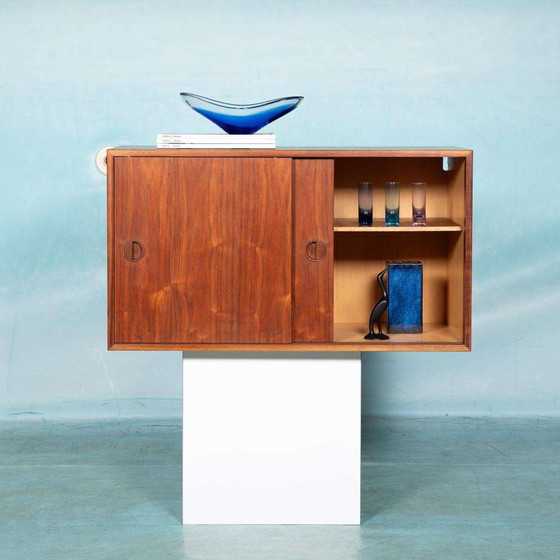 Image 1 of Vintage Deens design hangend wandmeubel, floating sideboard