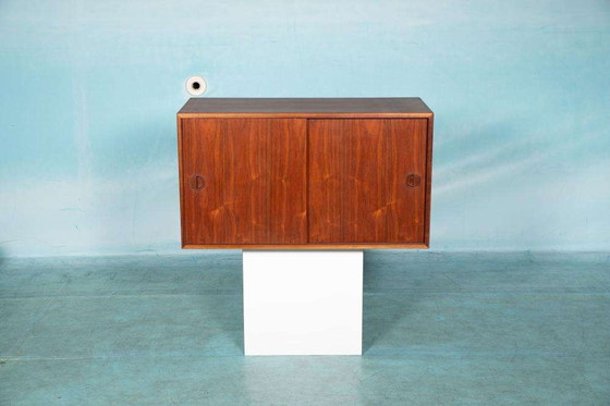 Image 1 of Vintage Deens design hangend wandmeubel, floating sideboard