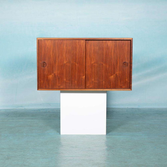 Image 1 of Vintage Deens design hangend wandmeubel, floating sideboard