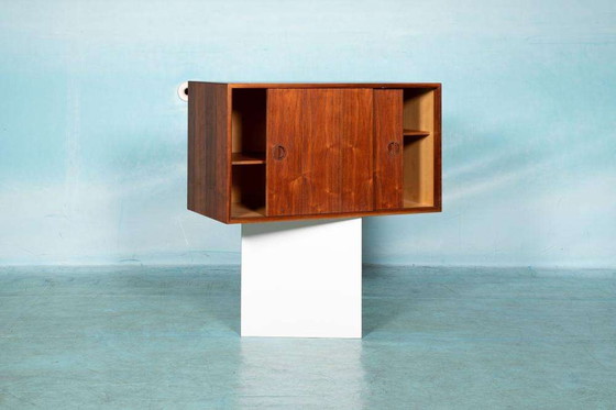 Image 1 of Vintage Deens design hangend wandmeubel, floating sideboard