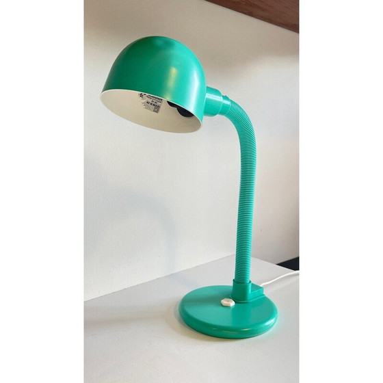 Image 1 of Vintage stalen lamp van Aluminor, 1980