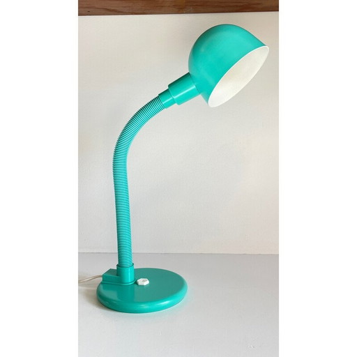 Vintage stalen lamp van Aluminor, 1980
