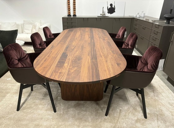 Image 1 of Arco Kami Tafel In Massief Walnoot 105X280Cm Showmodel Lp € 9.860,- 