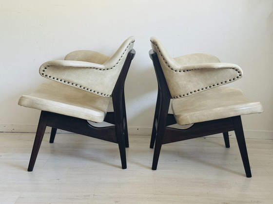 Image 1 of Vintage Penguin Cocktail Chairs Louis Van Teeffelen