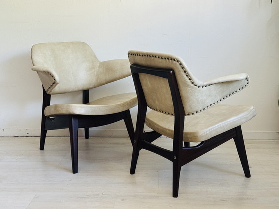 Image 1 of Vintage Penguin Cocktail Chairs Louis Van Teeffelen