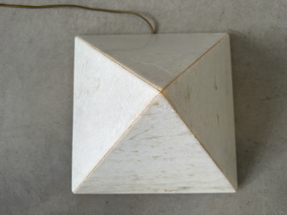 Image 1 of Marmeren piramide lamp