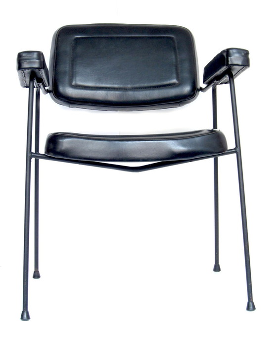 Image 1 of Pierre Paulin Thonet stoel