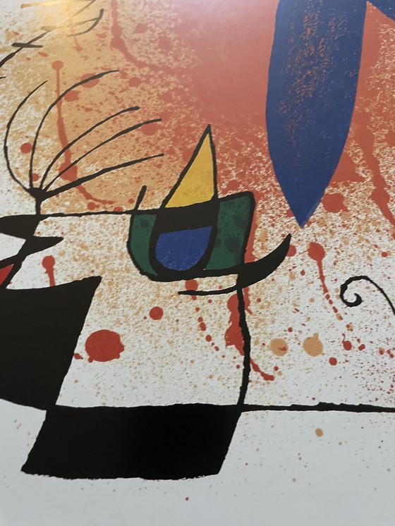 Image 1 of Joan Miró (1893-1983), Lithografie I, 1972 Copyright Joan Miró Door Siae 1997