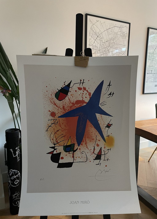 Joan Miró (1893-1983), Lithografie I, 1972 Copyright Joan Miró Door Siae 1997