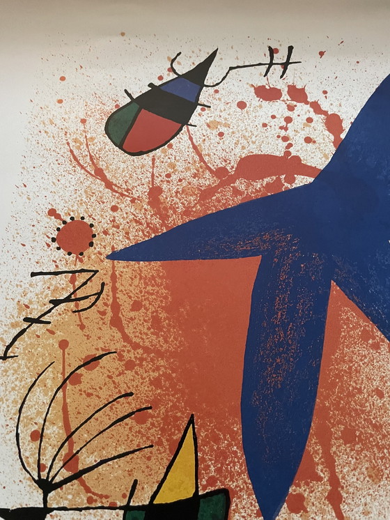 Image 1 of Joan Miró (1893-1983), Lithografie I, 1972 Copyright Joan Miró Door Siae 1997