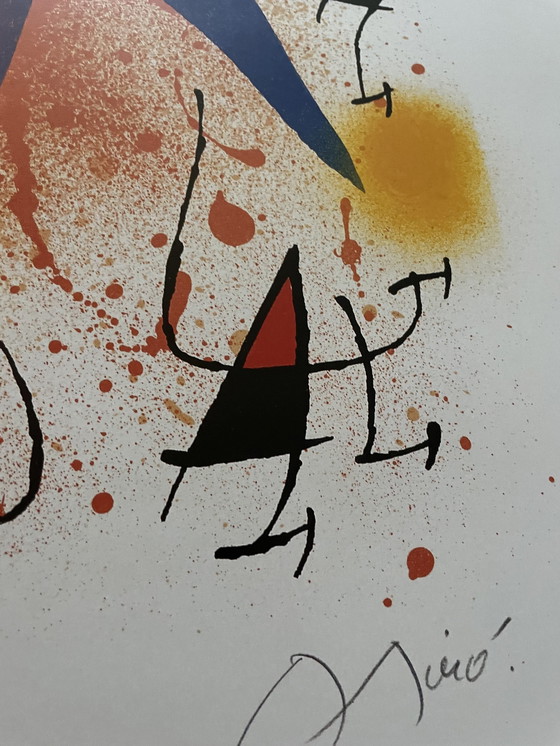 Image 1 of Joan Miró (1893-1983), Lithografie I, 1972 Copyright Joan Miró Door Siae 1997