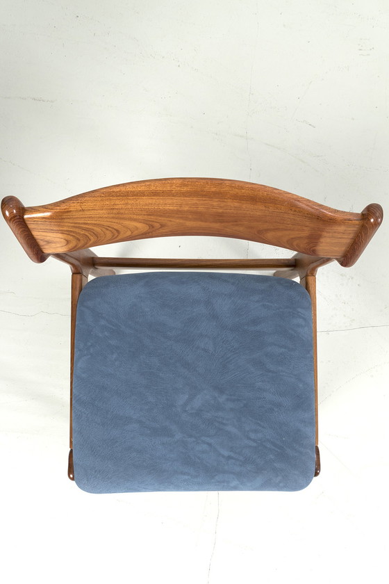 Image 1 of 4x Vintage Deense stoel