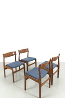 4x Vintage Deense stoel