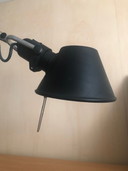Artemide Tolomeo Tafellamp Zwart Met Klem