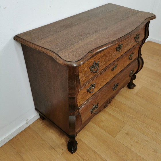 Image 1 of Vintage Chippendale Buikkastje Ladekastje 