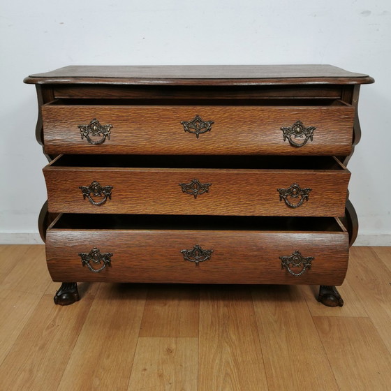 Image 1 of Vintage Chippendale Buikkastje Ladekastje 