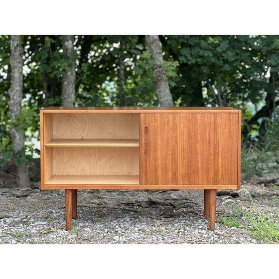 Image 1 of Vintage teak houten dressoir van Nils Jonnson voor Troeds, Zweden 1950