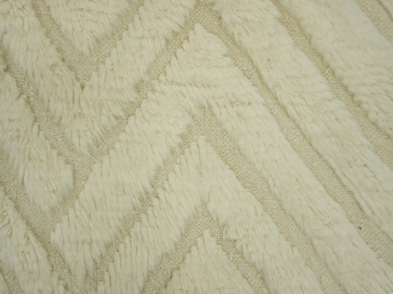 Image 1 of Berber Vloerkleed - 248 Cm X 148 Cm - Witte Wol