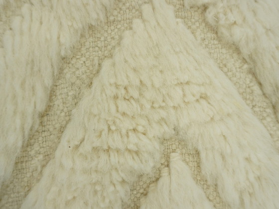 Image 1 of Berber Vloerkleed - 248 Cm X 148 Cm - Witte Wol