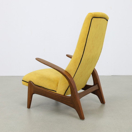 Image 1 of Vintage Fauteuil Gimson And Slater, 1960S Nieuw Gestoffeerd