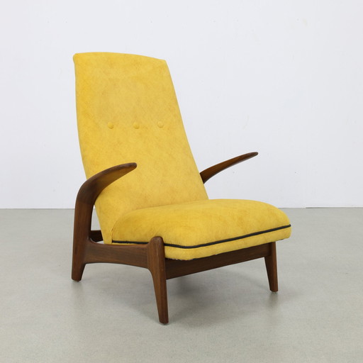 Vintage Fauteuil Gimson And Slater, 1960S Nieuw Gestoffeerd