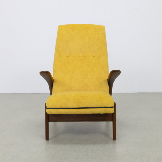 Image 1 of Vintage Fauteuil Gimson And Slater, 1960S Nieuw Gestoffeerd