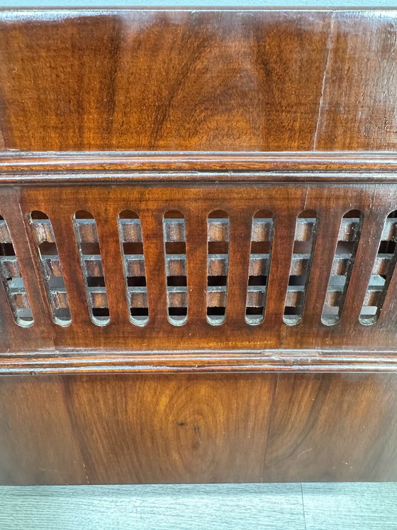 Image 1 of Vintage Mahonie Houten Lectuurbak