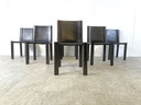 Carlo Bartoli eetkamerstoelen voor Matteo Grassi, set van 6 - 1980