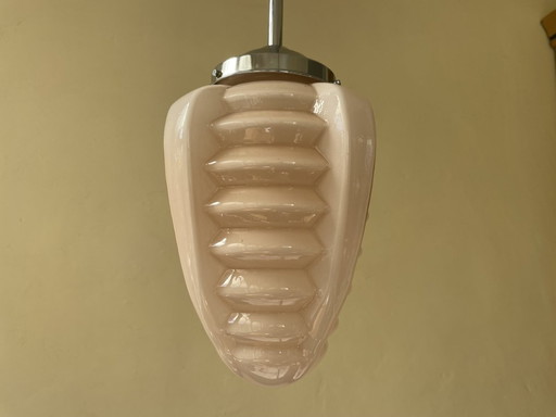 Modernistisch Lamp Hanglamp Art Deco 1930 Puntvormige Bol